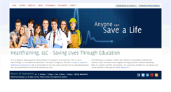 Desktop Screenshot of hearttraining.com